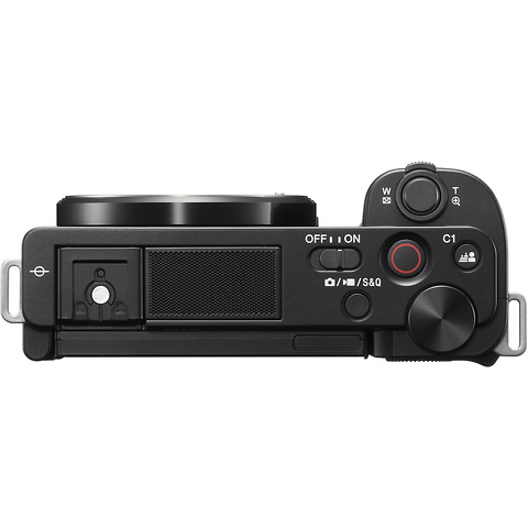 Alpha ZV-E10 Mirrorless Digital Camera Body (Black) with Sony Vlogger Microphone (ECM-G1) Image 5