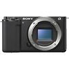 Alpha ZV-E10 Mirrorless Digital Camera Body (Black) with Sony Vlogger Microphone (ECM-G1) Thumbnail 1
