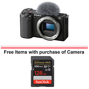 Alpha ZV-E10 Mirrorless Digital Camera Body (Black)