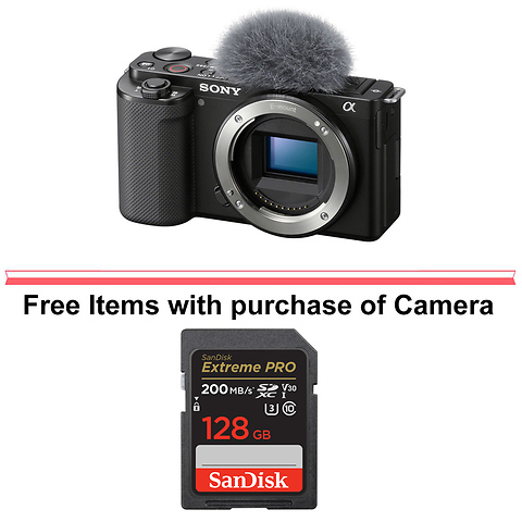 Alpha ZV-E10 Mirrorless Digital Camera Body (Black) Image 0