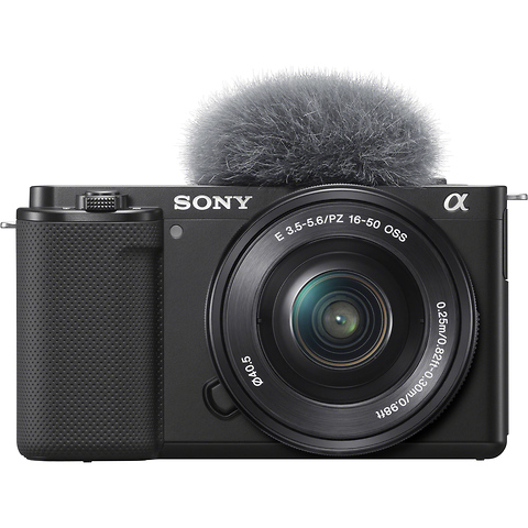 Alpha ZV-E10 Mirrorless Digital Camera with 16-50mm Lens (Black) Image 1