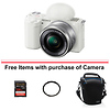 Alpha ZV-E10 Mirrorless Digital Camera with 16-50mm Lens (White) Thumbnail 0