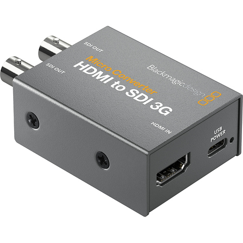 Micro Converter HDMI to SDI 3G w/ Power Supply (Open Box) Image 1