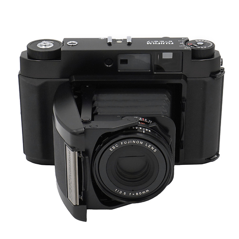 GF670 Folding Medium Format Camera with 80mm f/3.5, Silver Image 0