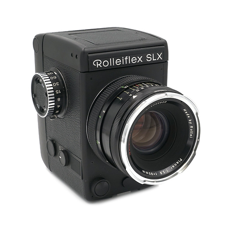 Rolleiflex SLX w/ 80mm f/2.8 & 50mm f/4 Plus 2 Batteries & Charger Kit - Pre-Owned Image 0
