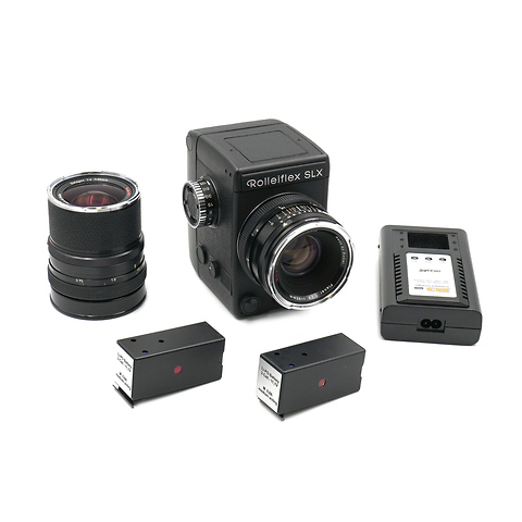 Rolleiflex SLX w/ 80mm f/2.8 & 50mm f/4 Plus 2 Batteries & Charger Kit - Pre-Owned Image 3