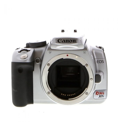 EOS Rebel XTI DSLR Camera Body, Silver - Pre-Owned Image 0