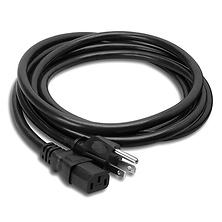 8 ft. 14 Gauge Electrical Extension Cable with IEC Female Connector (Black) Image 0