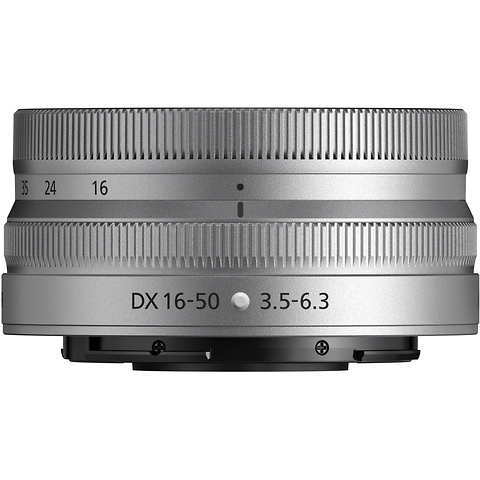 NIKKOR Z DX 16-50mm f/3.5-6.3 VR Lens (Silver) Image 1