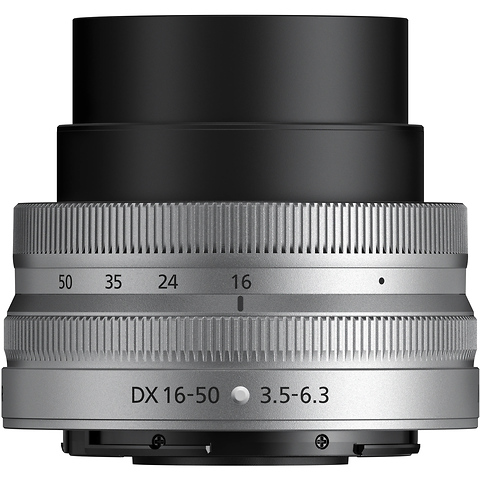 NIKKOR Z DX 16-50mm f/3.5-6.3 VR Lens (Silver) Image 2