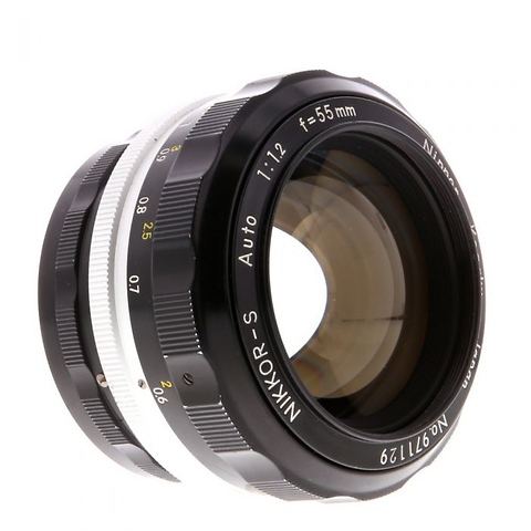 Nikkor-S 55mm F/1.2 Non AI Manual Focus Lens - Pre-Owned Image 0