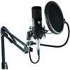 Studio Podcast System (LED Ring Light, Microphone, Boom Stand, Headphones) Thumbnail 2