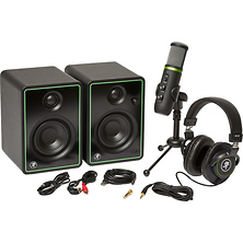 Creator Bundle 3 in. Multimedia Monitors, USB Microphone, and Headphones Image 0