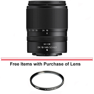 NIKKOR Z DX 18-140mm f/3.5-6.3 VR Lens