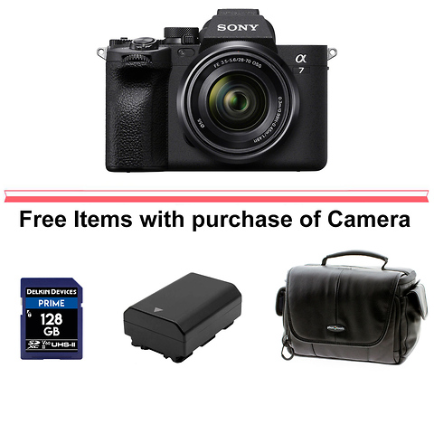 Alpha a7 IV Mirrorless Digital Camera with 28-70mm Lens Image 0