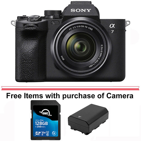 Sony Alpha a7 IV Mirrorless Camera with Lens