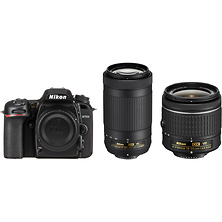 D7500 Digital SLR Camera with 18-55mm and 70-300mm Lenses Image 0