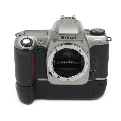 N65 Film Camera with MB-17 Grip (Chrome/Black) - Pre-Owned Image 0