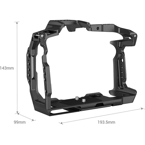 Full Cage for Blackmagic Pocket Cinema Camera 6K Pro Image 2