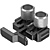 HDMI/USB Type-C Cable Clamp for Blackmagic Pocket Cinema Camera 6K Pro