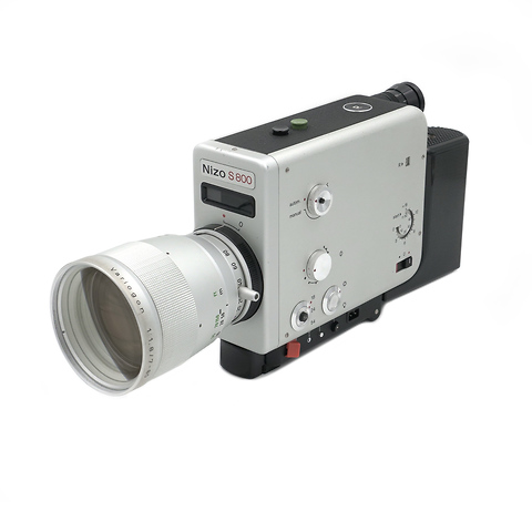 Nizo S800 Super 8 Camera with Schneider Varigon 7-80mm f/1.8 Lens - Pre-Owned Image 0
