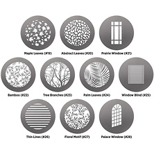 Environmental Gobo Pack for Optical Spot by Lindsay Adler (10 Pack) Image 0