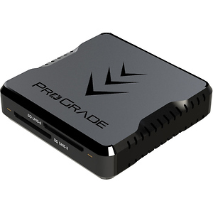 Dual-Slot UHS-II SDXC USB 3.2 Gen 2 Type-C Card Reader