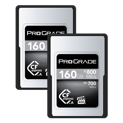 Prograde Digital 160GB CFexpress 2.0 Type A Memory Card (2-Pack)