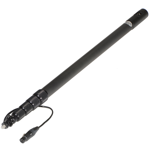 KEG-100CCR Avalon Series Graphite Boompole with Internal Coiled XLR Cable Image 0