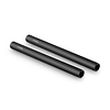 15mm Aluminum Rod (Pair, Black, 8 in.) Thumbnail 0