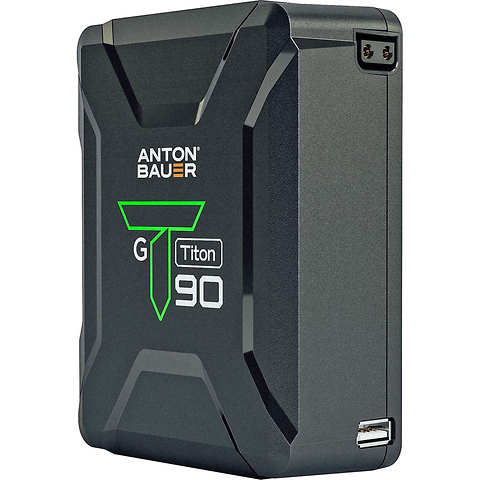 Titon 90 2-Battery and Charger Travel Kit (Gold Mount) Image 4