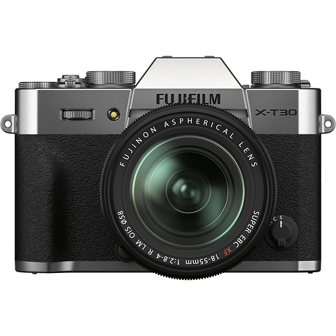 Tenslotte eenzaam landen Fujifilm X-T30 II Mirrorless Digital Camera with 18-55mm Lens (Silver)