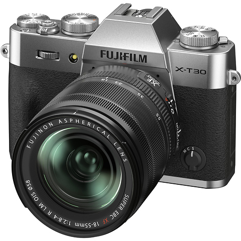 X-T30 II Mirrorless Digital Camera with 18-55mm Lens (Silver) Image 3