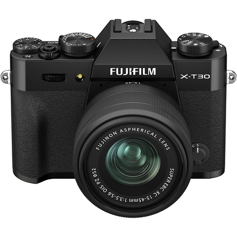 Fujifilm X-T30 II Mirrorless Digital Camera with 15-45mm Lens (Black)