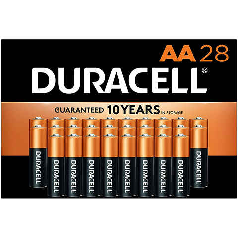 AA Coppertop Alkaline Batteries (28 Pack) Image 0