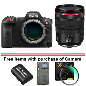 EOS R5 C Digital Mirrorless Cinema Camera with 24-105 f/4L Lens