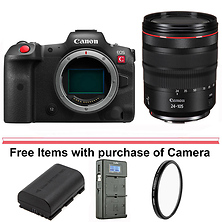 EOS R5 C Digital Mirrorless Cinema Camera with 24-105 f/4L Lens Image 0