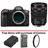 EOS R5 C Digital Mirrorless Cinema Camera with 24-105 f/4L Lens Thumbnail 0