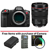 EOS R5 C Digital Mirrorless Cinema Camera with 24-105 f/4L Lens Thumbnail 0