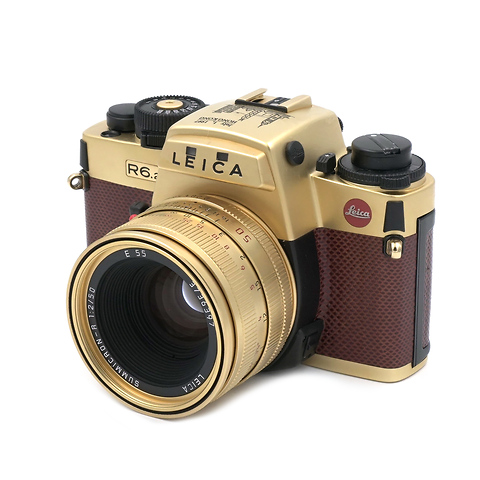 R6.2 Gold Commemorative Set (Only 300 Made) w/Summicron-R 50mm f/2 - Pre-Owned Image 1