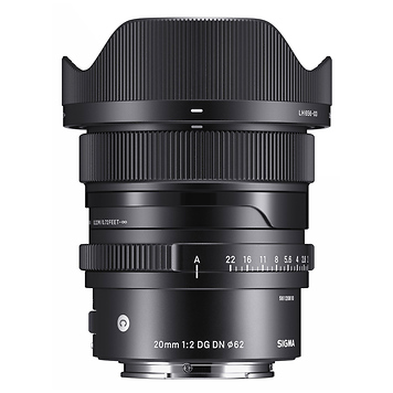 20mm f/2.0 DG DN Contemporary Lens for Leica L (Open Box)