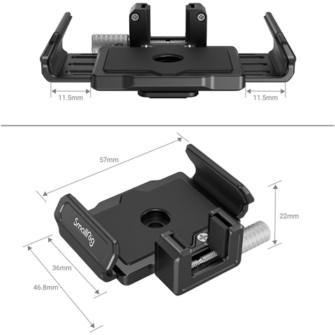 T5/T7 SSD Mount for Blackmagic Pocket Cinema Camera 6K Pro Image 2