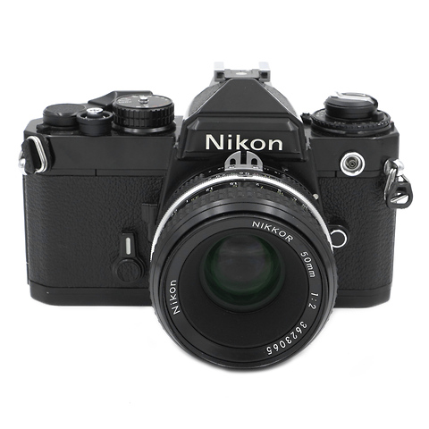 FE Film Body With 50mm f/2.0 Lens Kit Black - Pre-Owned Image 0