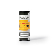 Gold 200 Color Negative Film (120 Roll Film, Single Roll) Image 0