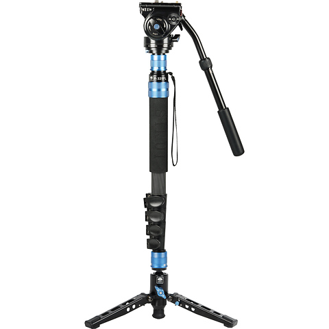 P-325FL Carbon Fiber Monopod with VH10X Head Image 0