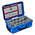 iSeries 2011-7 Case with Photo Dividers and Lid Organizer (Blue)