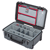 iSeries 2011-7 Case with Photo Dividers and Lid Organizer (Dark Gray) Thumbnail 1