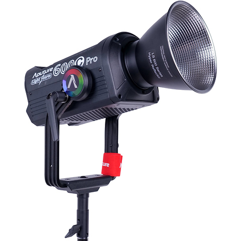 Light Storm LS 600c Pro Full Color LED Light with Gold Mount Battery Plate Image 0