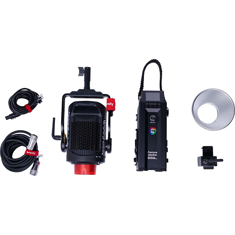 Light Storm LS 600c Pro Full Color LED Light with V-Mount Battery Plate Image 18