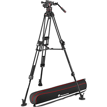 612 Nitrotech Fluid Head with 645 FAST Twin Aluminum Tripod System and Bag Image 0